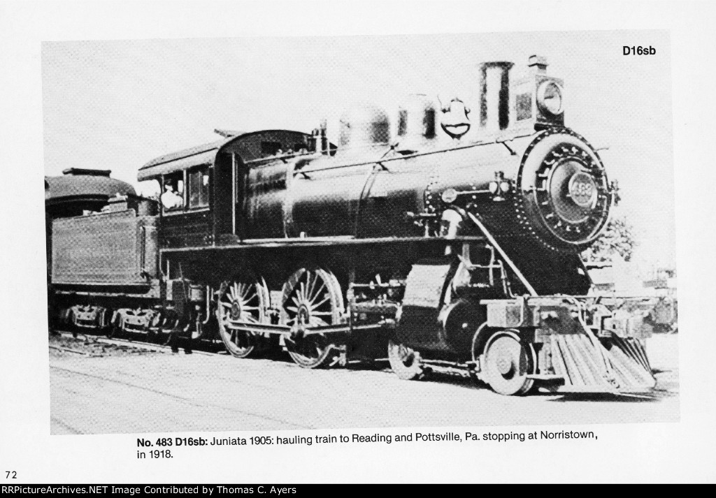 PRR "Class 'D' Locomotives," Page 72, 1981